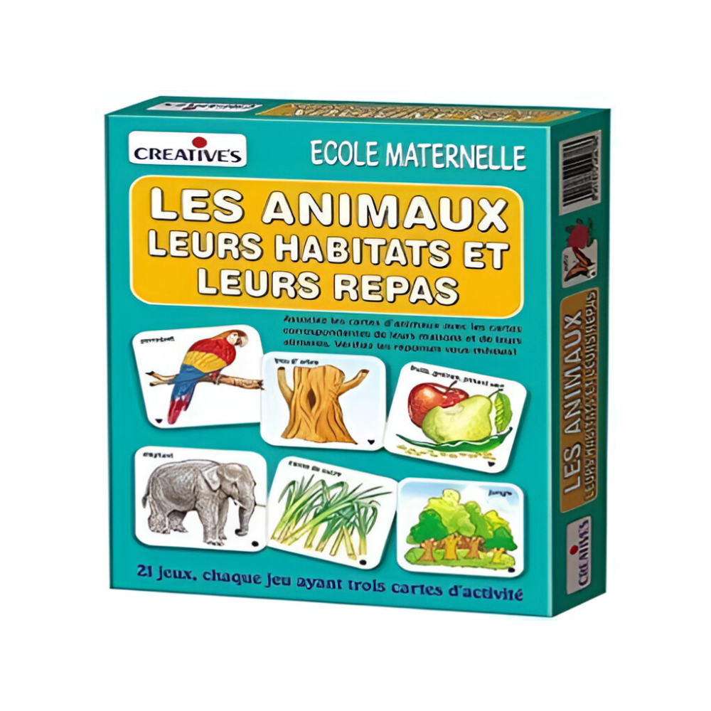 CREATIVE Les Animaux Leurs Habitats – An Engaging Educational Exploration of Animals and Their Habitats