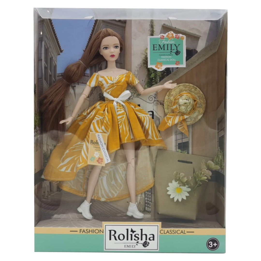 Emily Doll with Yellow Hat and Bag QJ111C: A Detailed Overview
