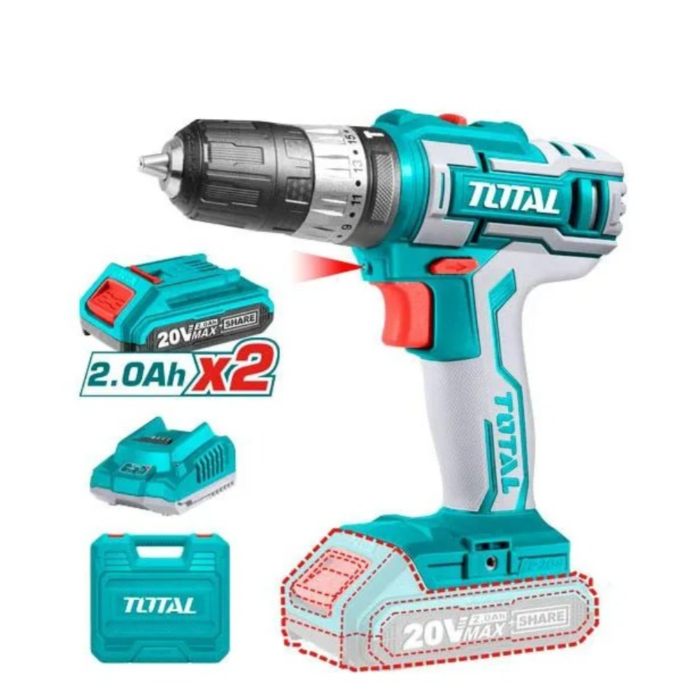 Total Lithium-Ion impact drill