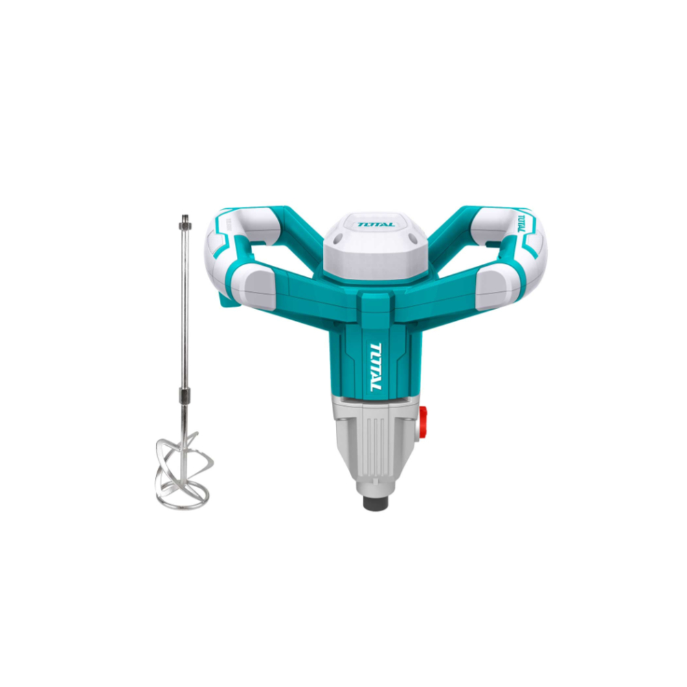 TOTAL TD614006 High-Power Mixer – 1400W Electric Hand Mixer with Mixing Paddle, Wrench, and Adjustable Speed for Heavy-Duty Mixing and Stirring Tasks TOTAL TD614006 High-Power Mixer – 1400W Electric Hand Mixer with Mixing Paddle, Wrench, and Adjustable Speed for Heavy-Duty Mixing and Stirring Tasks