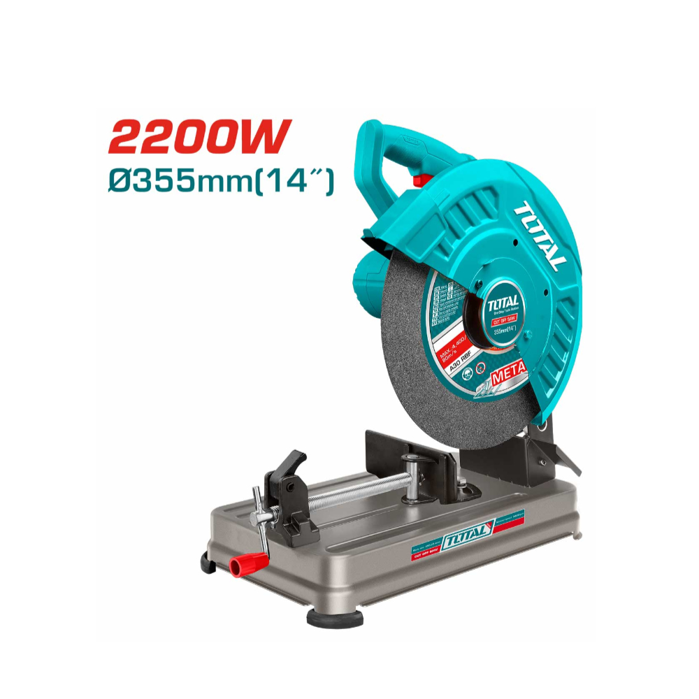 TS223558 Cut Off Saw - High-Power Industrial Cutting Tool for Precision Metal and Pipe Cutting 2200W TS223558 Cut Off Saw - High-Power Industrial Cutting Tool for Precision Metal and Pipe Cutting 2200W