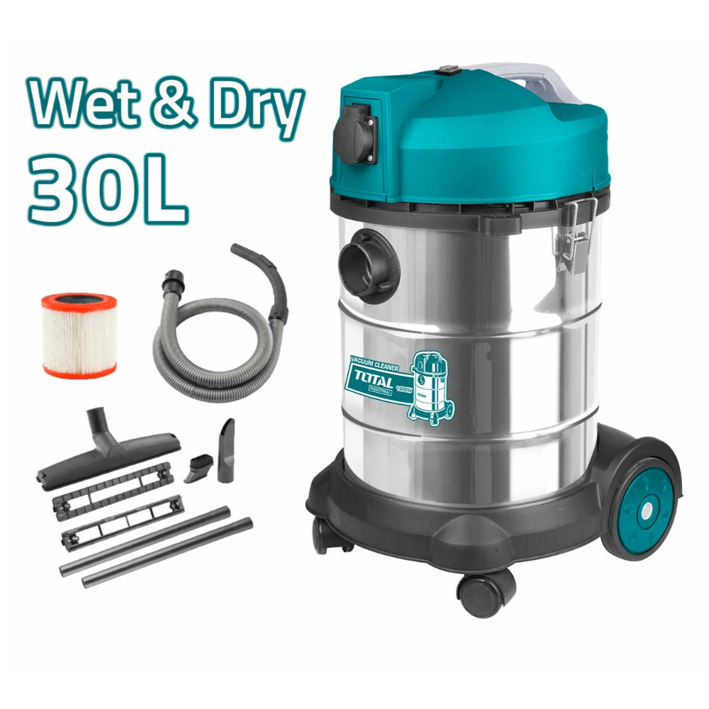 TVC14301 Industrial Vacuum Cleaner with HEPA Filter and High-Power Suction for Heavy-Duty Use