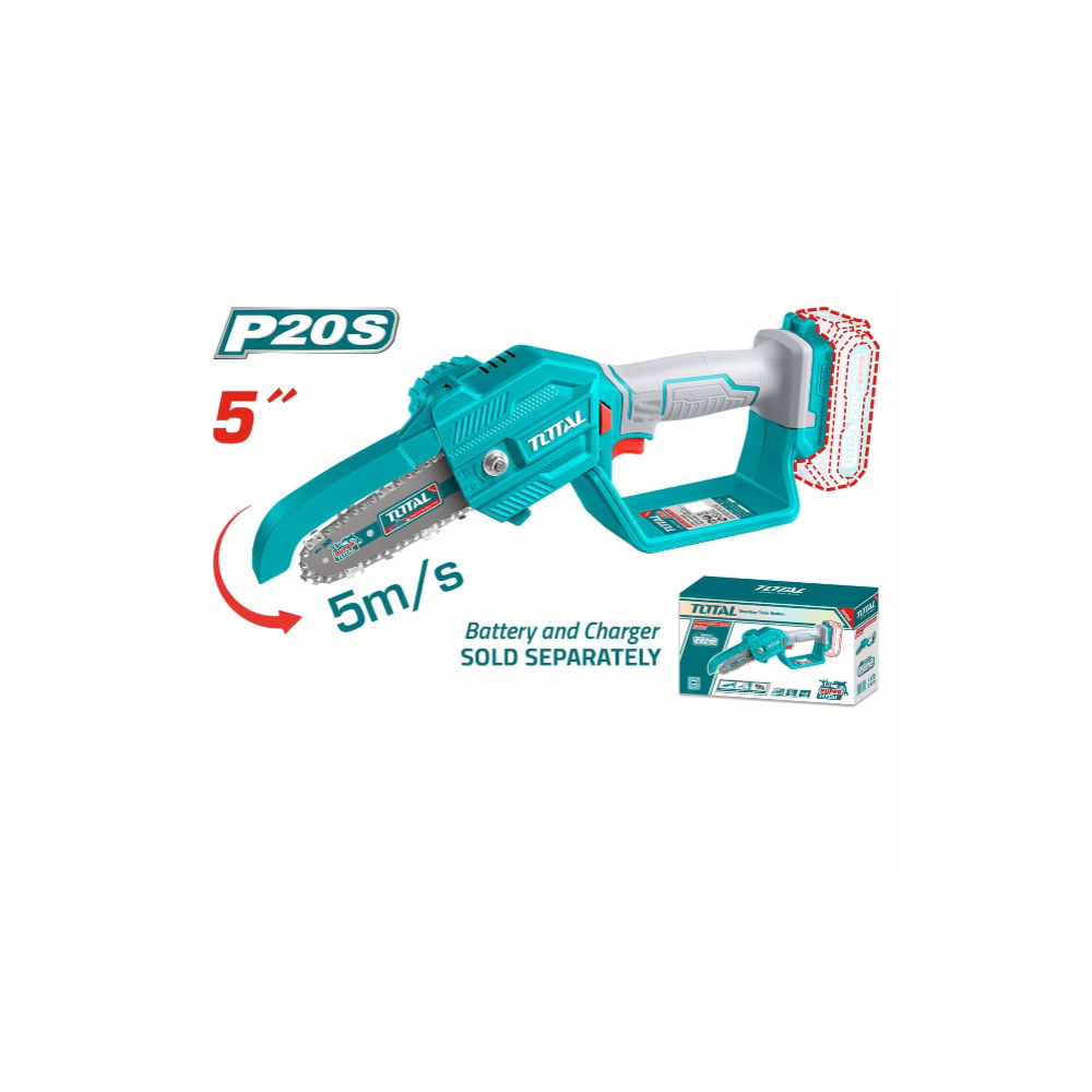 TGSLI2058 Li-ion Pruner Saw – Efficient and Lightweight Cordless Pruner for Precision Cutting of Branches and Small Trees