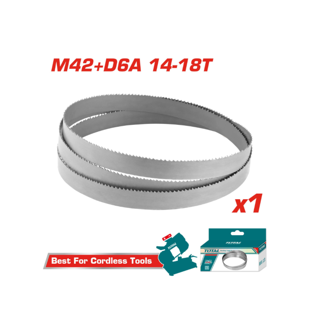 TAC130614 Total Tools 1140mm Band Saw Blade – High-Performance Replacement Blade for Precision Cutting TAC130614 Total Tools 1140mm Band Saw Blade – High-Performance Replacement Blade for Precision Cutting