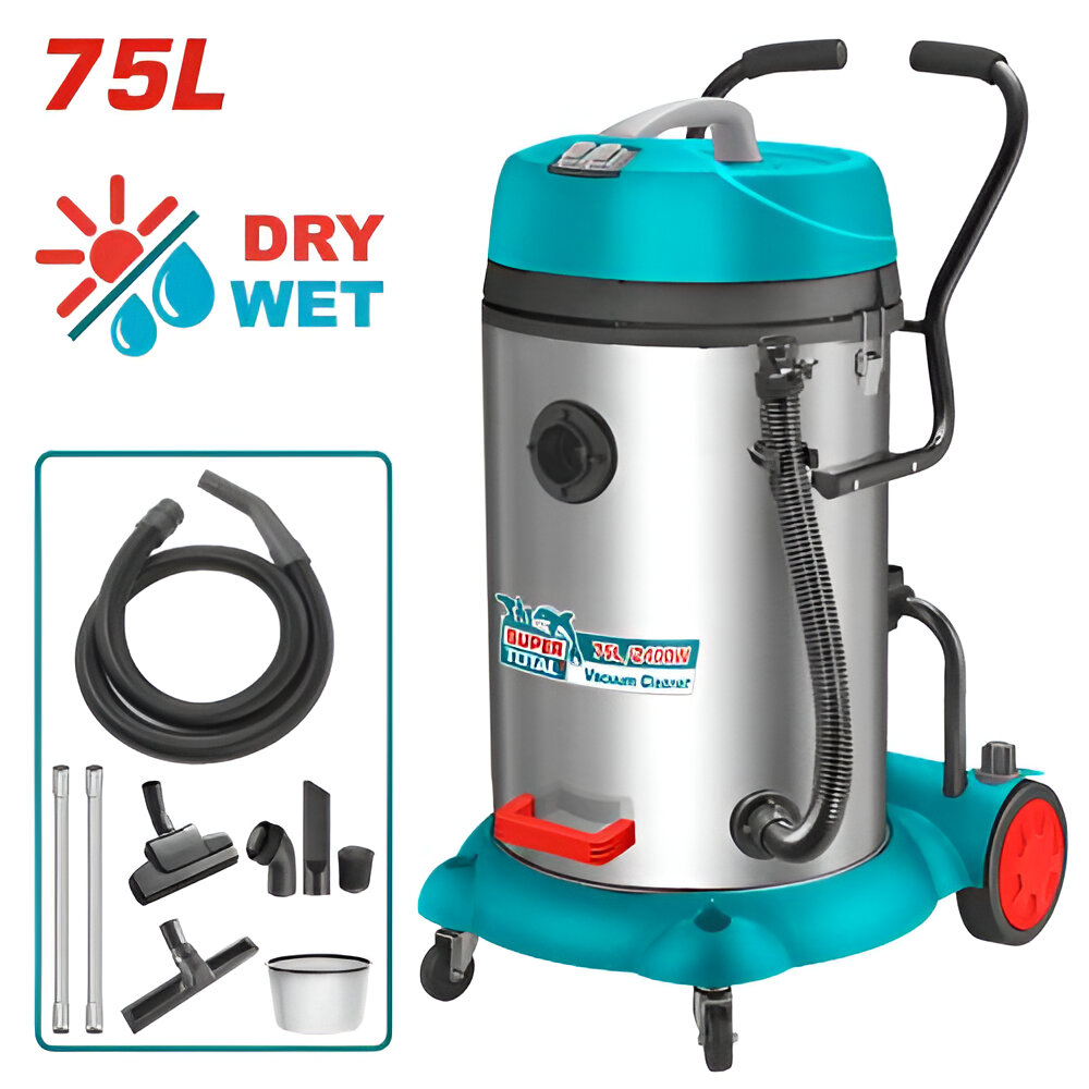 TVC24751 Industrial Vacuum Cleaner – Wet and Dry Cleaning Powerhouse TVC24751 Industrial Vacuum Cleaner – Wet and Dry Cleaning Powerhouse