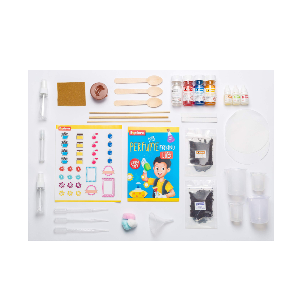 Eksploe My Perfume Making Lab: A Creative and Fun DIY Kit to Craft Your Own Signature Scents with Natural Essential Oils for a Personalized Fragrance Experience Eksploe My Perfume Making Lab: A Creative and Fun DIY Kit to Craft Your Own Signature Scents with Natural Essential Oils for a Personalized Fragrance Experience