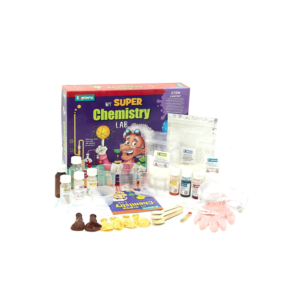 Eksploe My Super Chemistry Lab: Unleash the Power of Science with Hands-On Experiments, Fun Reactions, and Mind-Blowing Discoveries! Eksploe My Super Chemistry Lab: Unleash the Power of Science with Hands-On Experiments, Fun Reactions, and Mind-Blowing Discoveries!