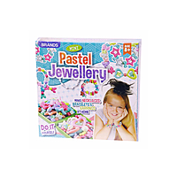 EKSPLOE Pastel Jewellery: Create Your Own Stunning Pastel-Colored Jewelry Pieces – A Fun and Creative DIY Craft Kit for Kids and Teens to Design Personalized Necklaces, Bracelets, Earrings, and More!