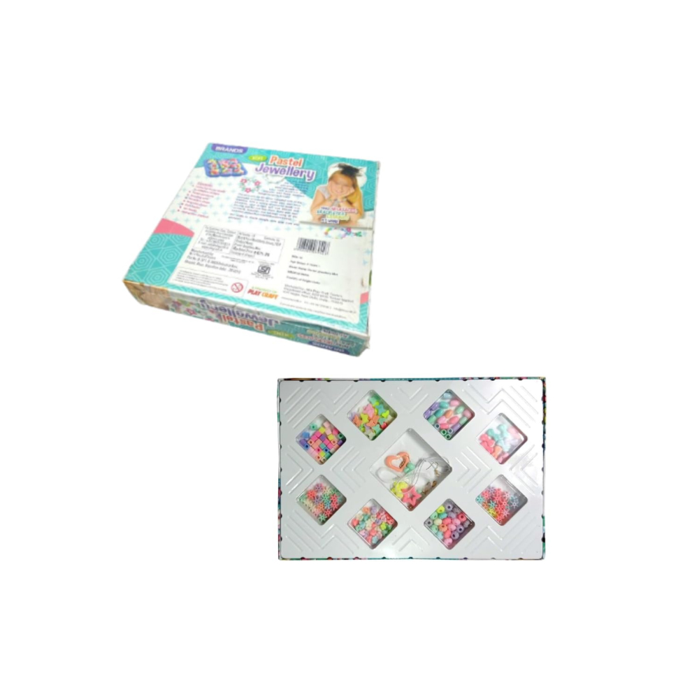 Alankrita Pastel Jewellery: Create Your Own Stunning Pastel-Colored Jewelry Pieces – A Fun and Creative DIY Kit for Designing Custom Necklaces, Bracelets, Earrings