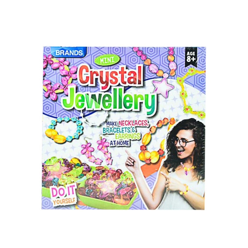 Crystal Jewellery Mini Craft Kit: Create Dazzling, Sparkling Necklaces, Bracelets, and Earrings – Compact DIY Jewelry-Making Kit for Teens and Kids to Design Stunning Custom Crystal Jewelry Crystal Jewellery Mini Craft Kit: Create Dazzling, Sparkling Necklaces, Bracelets, and Earrings – Compact DIY Jewelry-Making Kit for Teens and Kids to Design Stunning Custom Crystal Jewelry