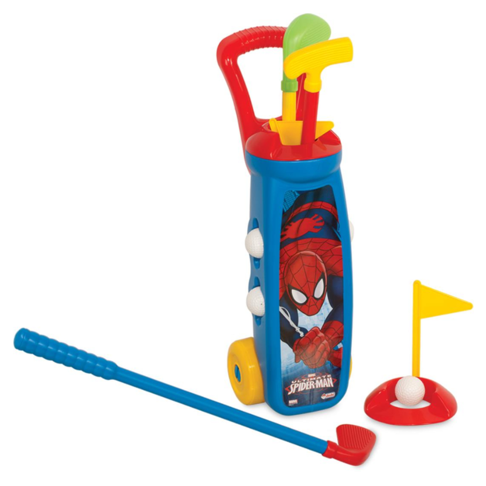 Dede Golf Trolley Spider β 3025 | Fun & Interactive Golf Playset for Kids with Spider-Themed Design Dede Golf Trolley Spider β 3025 | Fun & Interactive Golf Playset for Kids with Spider-Themed Design