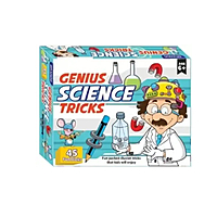 Genius Science Tricks – 50 Fun & Mind-Blowing Experiments for Kids – Learn Physics, Chemistry, Biology & More with Hands-On Activities – Perfect for Creative Minds & Future Scientists