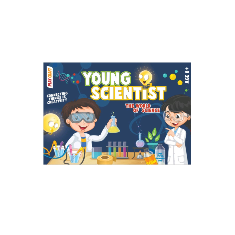 Playcraft Young Scientist – 30+ Fun & Interactive Science Experiments for Kids – Explore Physics, Chemistry, Biology, and Engineering with Hands-On Learning Activities