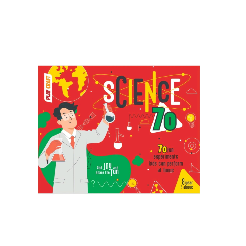 PLAY CRAFT Science 70 – 70+ Educational Experiments for Young Scientists – Hands-On Science Kit for Kids – Explore Physics, Chemistry, Biology, and Engineering PLAY CRAFT Science 70 – 70+ Educational Experiments for Young Scientists – Hands-On Science Kit for Kids – Explore Physics, Chemistry, Biology, and Engineering