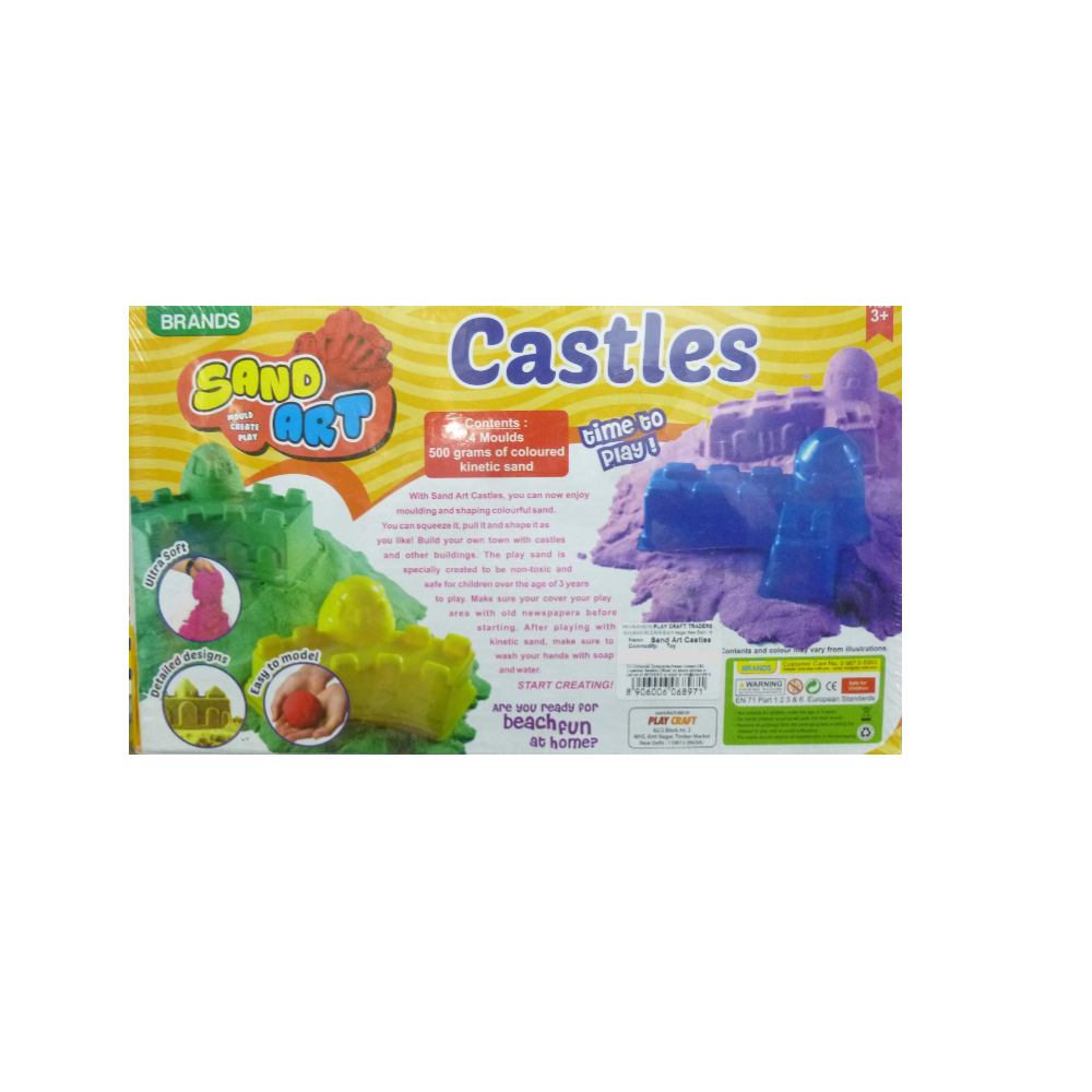 Sand Art Castles (Mould, Create & Play) by Gifting Solution – Fun and Creative Sand Art Kit for Kids – Build Colorful Sandcastles with Molds, Paints, and Sand Sand Art Castles (Mould, Create & Play) by Gifting Solution – Fun and Creative Sand Art Kit for Kids – Build Colorful Sandcastles with Molds, Paints, and Sand