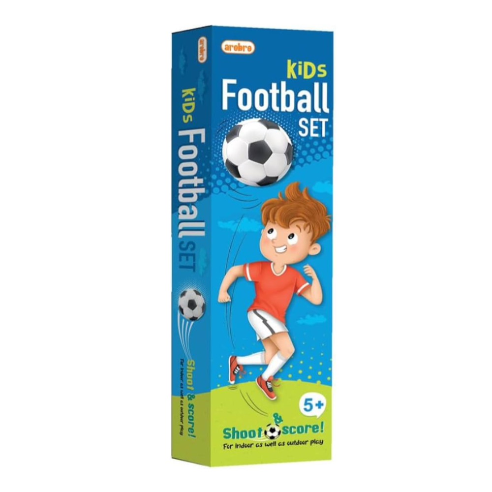 Arobro Kids Football Set – Soccer Practice Kit for Young Athletes – Complete Soccer Gear for Training, Drills, and Fun – Includes Soccer Ball, Goal Posts, Cones, and Pump