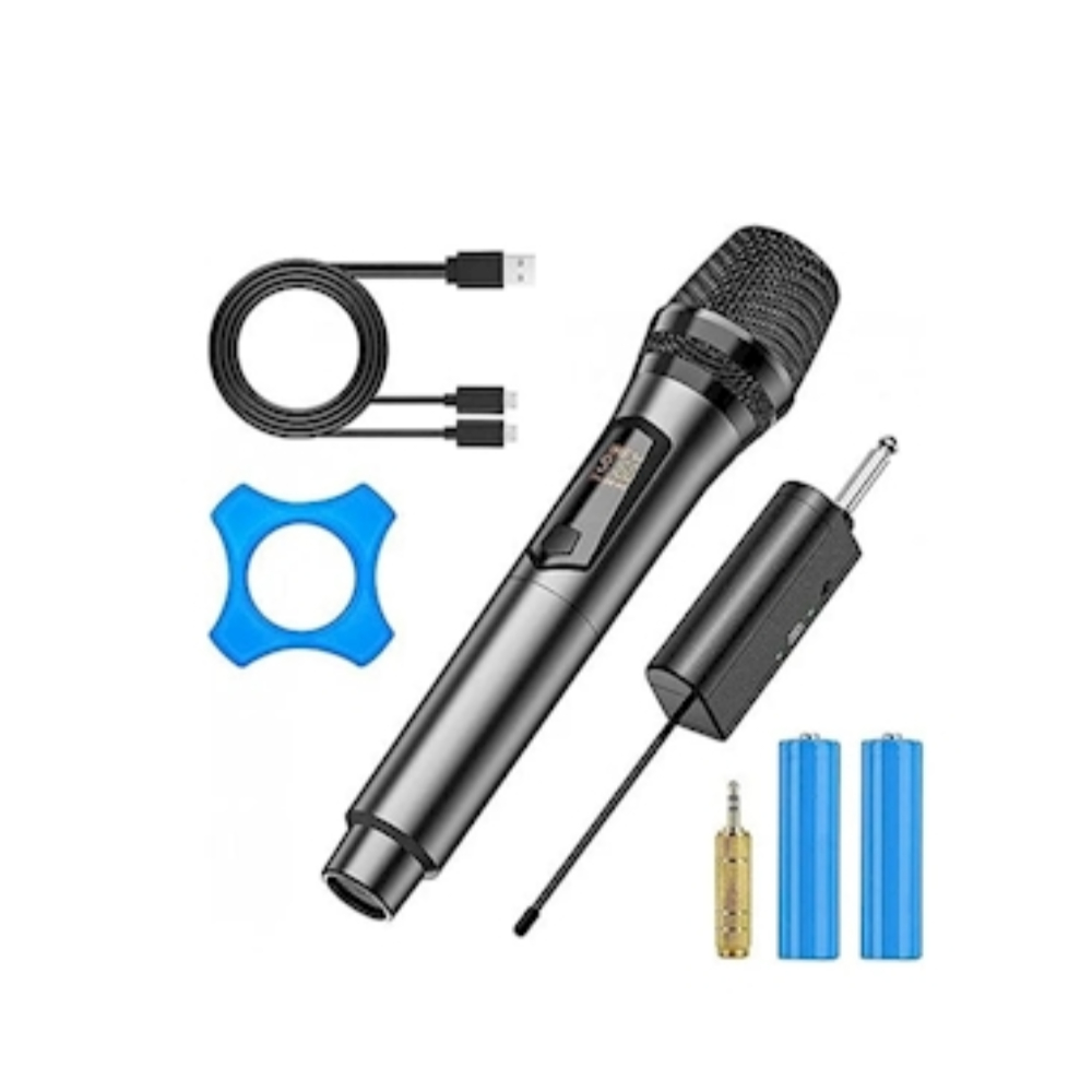Wireless Rechargeable Microphone TTD-M10: High-Performance Cordless Microphone with Rechargeable Battery, Long-Range Connectivity, and Crystal-Clear Audio for Live Performances Wireless Rechargeable Microphone TTD-M10: High-Performance Cordless Microphone with Rechargeable Battery, Long-Range Connectivity, and Crystal-Clear Audio for Live Performances