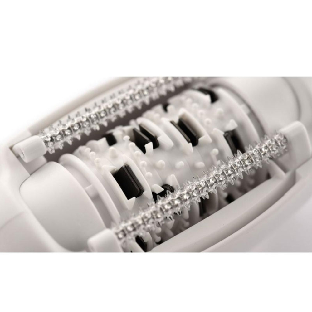 Braun SE3273 Silk-épil 3 2-in-1 Epilator for Women – Corded Hair Removal with 20-Tweezer System, SoftLift Tips Massage Rollers, Smartlight & 2 Speed Settings – 12V Adapter Power Braun SE3273 Silk-épil 3 2-in-1 Epilator for Women – Corded Hair Removal with 20-Tweezer System, SoftLift Tips Massage Rollers, Smartlight & 2 Speed Settings – 12V Adapter Power