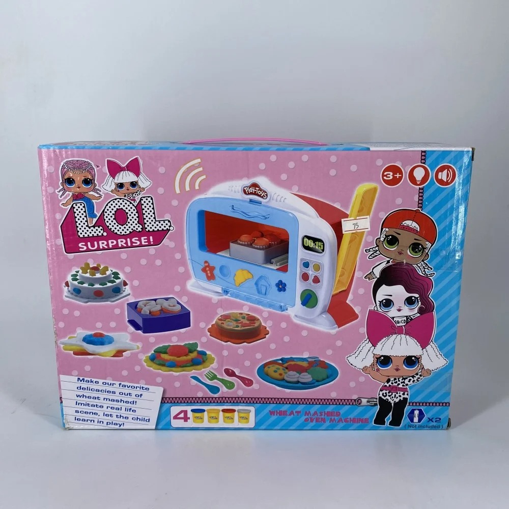 LOL Surprise! Pretend Play Kitchen Set for Kids – Fun & Educational Baking Oven Playset with Play Food, Utensils, and Accessories – Creative Roleplay Cooking Toy for Ages 3+