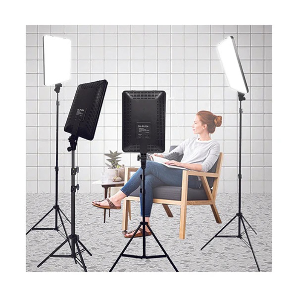 Conqueror 14-Inch Professional LED Ring Light PL014 with Stand & Remote | 320 High-Efficiency LEDs, 50W Power Output, Adjustable Color Temperature 3200K–5800K, 6000LM Brightness