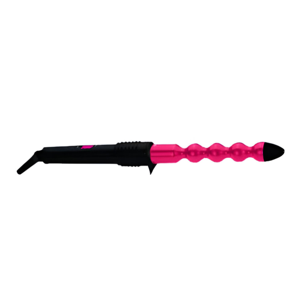 Westinghouse WH1132 Hair Curling Wand Beach Curler – Spiral Bubble Styling Iron with Tourmaline Ceramic Coating, Fast 30-Second Heat-Up to 210°C, 1.8m Swivel Cord, Heat-Resistant Glove