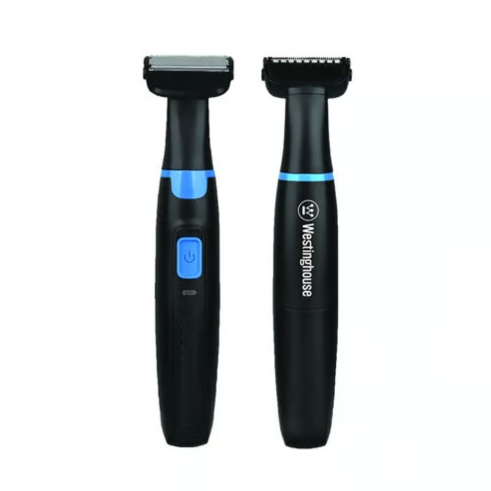 Westinghouse WH1135 Rechargeable Electric Hair Groomer Shaver for Men – All-in-One Beard, Mustache, and Sideburn Trimmer with Precision Ultra-Thin Blade, 3 Trimming Combs, and USB Charging