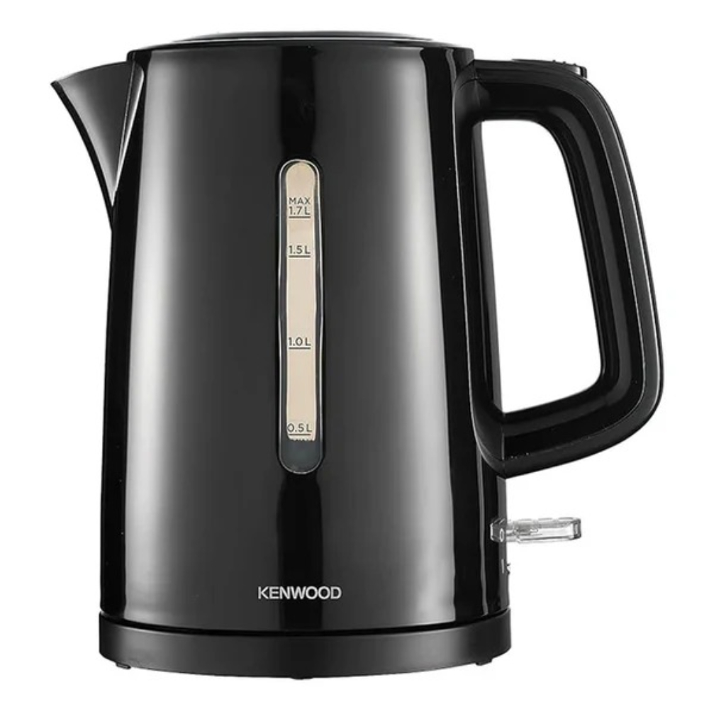 Kenwood ZJP00.000BK Cordless Electric Kettle – 1.7L Capacity, 2200W Fast Boil Power, Removable Limescale Filter, Automatic Shut-Off & 360° Swivel Base