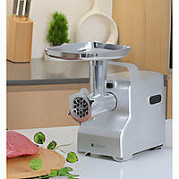 Dorsch MM-300 Heavy-Duty Electric Meat Mincer โ 2000W Professional Stainless Steel Meat Grinder with Reverse Function, 3 Grinding Plates, Sausage & Kibbeh Attachments Dorsch MM-300 Heavy-Duty Electric Meat Mincer โ 2000W Professional Stainless Steel Meat Grinder with Reverse Function, 3 Grinding Plates, Sausage & Kibbeh Attachments