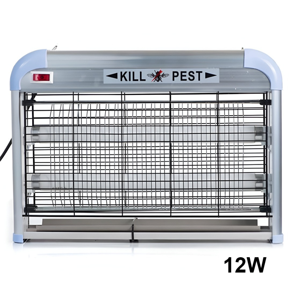 INSECT KILLER LTM-12W – High-Efficiency 12W Electric Mosquito Killer Lamp | Dual 6W UV Tubes  Safe, Silent & Eco-Friendly Indoor Bug Zapper  Coverage for Home, Office, & Indoor Use