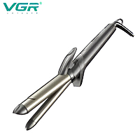 VGR V-571 Professional 2-IN-1 Hair Curling Iron Dual 16/25mm Ceramic Barrel  200°C Max Temp with Heat Settings Uniform Heat Tech, LED Indicator