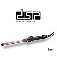 DSP 20105 Professional 9mm Hair Curler High-Precision Curling Wand with Ceramic Coated Barrel Adjustable Temperature 130°C-210°C Fast PTC Heating 52W Power Output