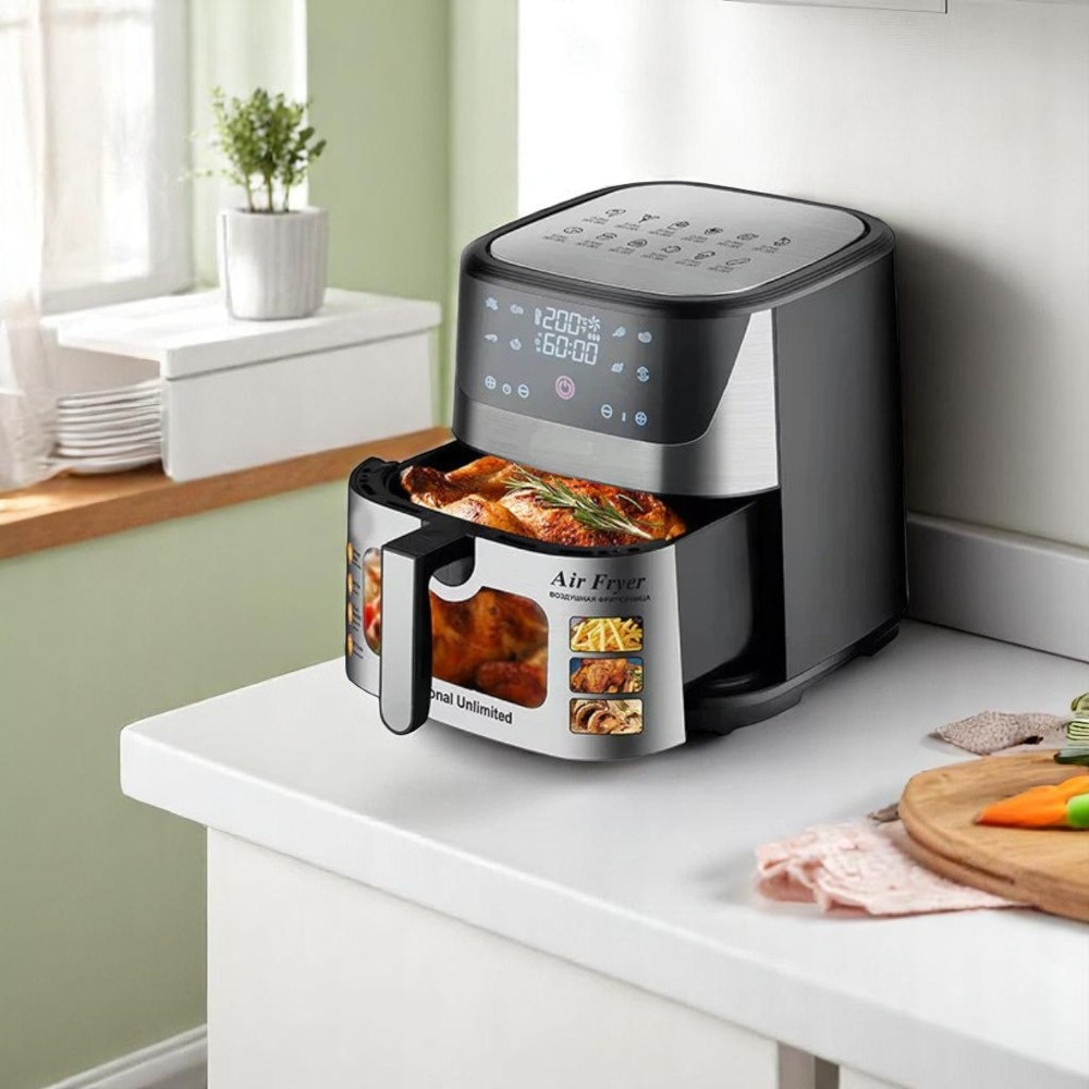 Technolux - Air Fryer 8.5L , Power 1700W, non stick basket Technolux - Air Fryer 8.5L , Power 1700W, non stick basket