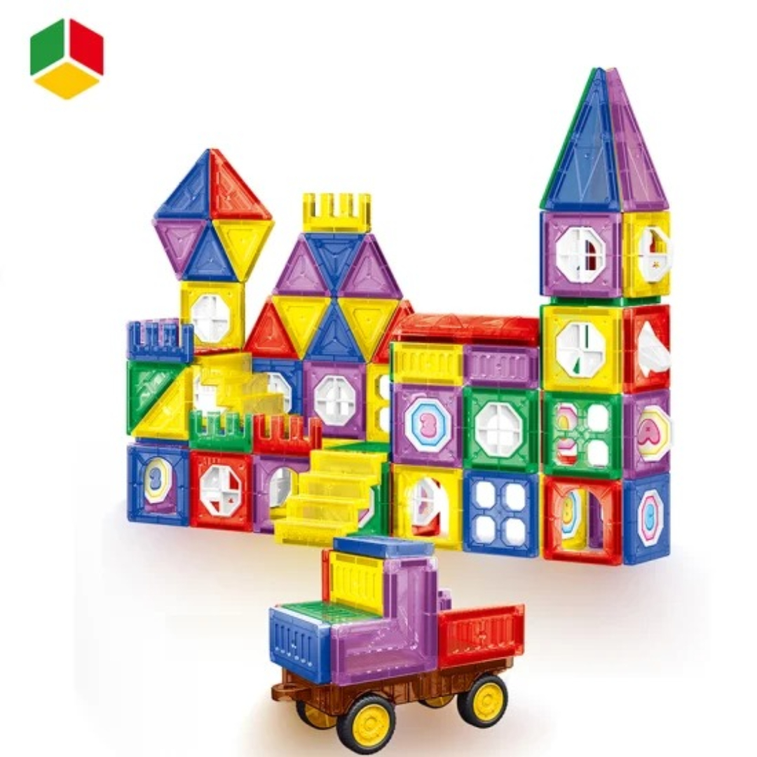 Window Magnetic Film (Castle) 6333-2 – 110 PCS Magnetic Castle Building Set for Kids | Colorful Educational Construction Toy with Transparent Tiles & Castle Windows | Durable Plastic | Ages 3+ Window Magnetic Film (Castle) 6333-2 – 110 PCS Magnetic Castle Building Set for Kids | Colorful Educational Construction Toy with Transparent Tiles & Castle Windows | Durable Plastic | Ages 3+