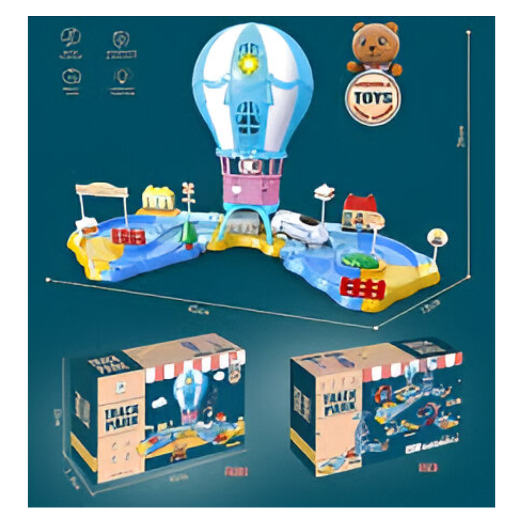 Track Park 6259 – 3-in-1 Interactive Assembly Toy Set with Lights & Music Safe Educational Racing Track Playset for Kids DIY Track Construction with Sound & Lamplight Features Size: 45x18x26 cm Track Park 6259 – 3-in-1 Interactive Assembly Toy Set with Lights & Music Safe Educational Racing Track Playset for Kids DIY Track Construction with Sound & Lamplight Features Size: 45x18x26 cm