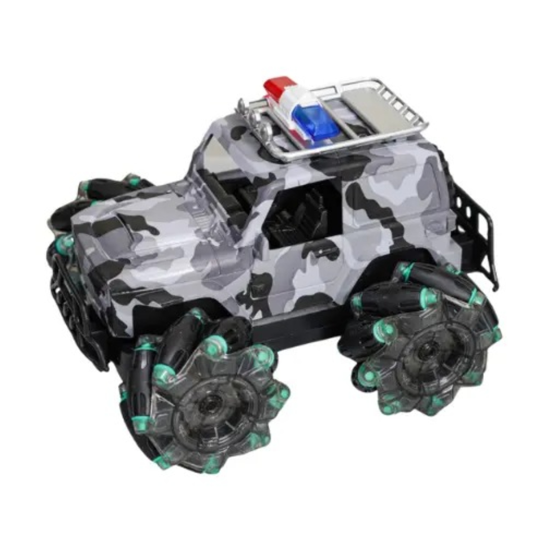 Police Truck 7251 – High-Speed RC Remote Control Stunt Car for Kids 360° Spins, Lateral & Diagonal Drift, 8-Direction Movement 2.4GHz Long-Range Remote Police Truck 7251 – High-Speed RC Remote Control Stunt Car for Kids 360° Spins, Lateral & Diagonal Drift, 8-Direction Movement 2.4GHz Long-Range Remote