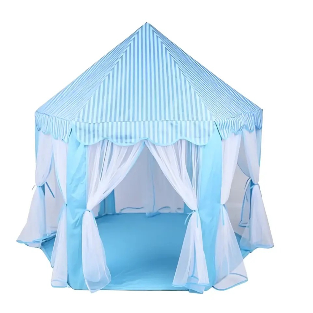Blue Play Tent House for Kids – Large Indoor/Outdoor Foldable Playhouse with Windows & Doors Lightweight & Portable Ideal for Roleplay, Reading & Quiet Time Easy Setup Blue Play Tent House for Kids – Large Indoor/Outdoor Foldable Playhouse with Windows & Doors Lightweight & Portable Ideal for Roleplay, Reading & Quiet Time Easy Setup