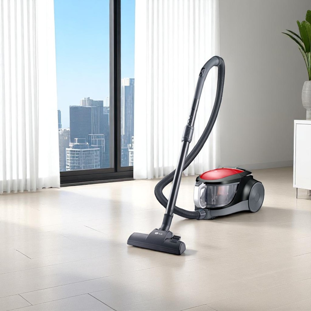 SAMSUNG VC5320NNTR 2000W High-Power Vacuum Cleaner – Tangle-Free Brush, 1.5L Dust Capacity, 8m Long Cord, Lightweight Design – Versatile for Carpets, Hardwood, Pet Hair, and Daily Cleaning