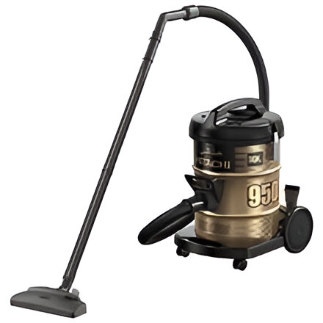 Hitachi CV-950F 2100W Barrel Vacuum Cleaner – 18L Capacity with Multi-Accessory Set, Dust Disposal Handle, Telescopic Pipe & Washable Filter – Japanese Design for Effortless Deep Cleaning