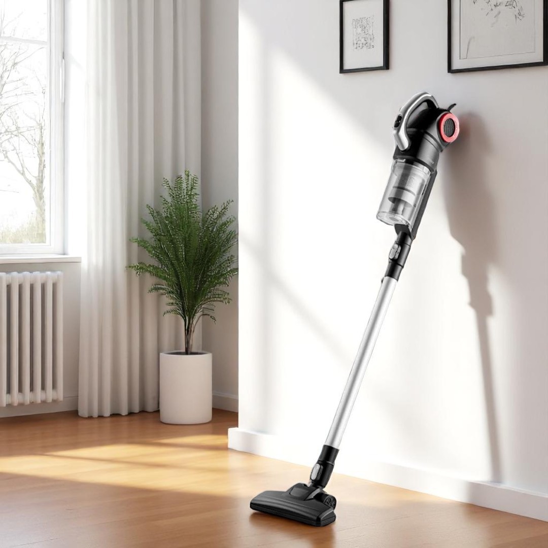 Midea M-20S 2-in-1 Bagless Stick & Handheld Vacuum Cleaner – 500W Power, 0.4L Dust Capacity, Lightweight Design, 5m Cord, Ergonomic Handle – Perfect for Hard Floors & Quick Cleanups