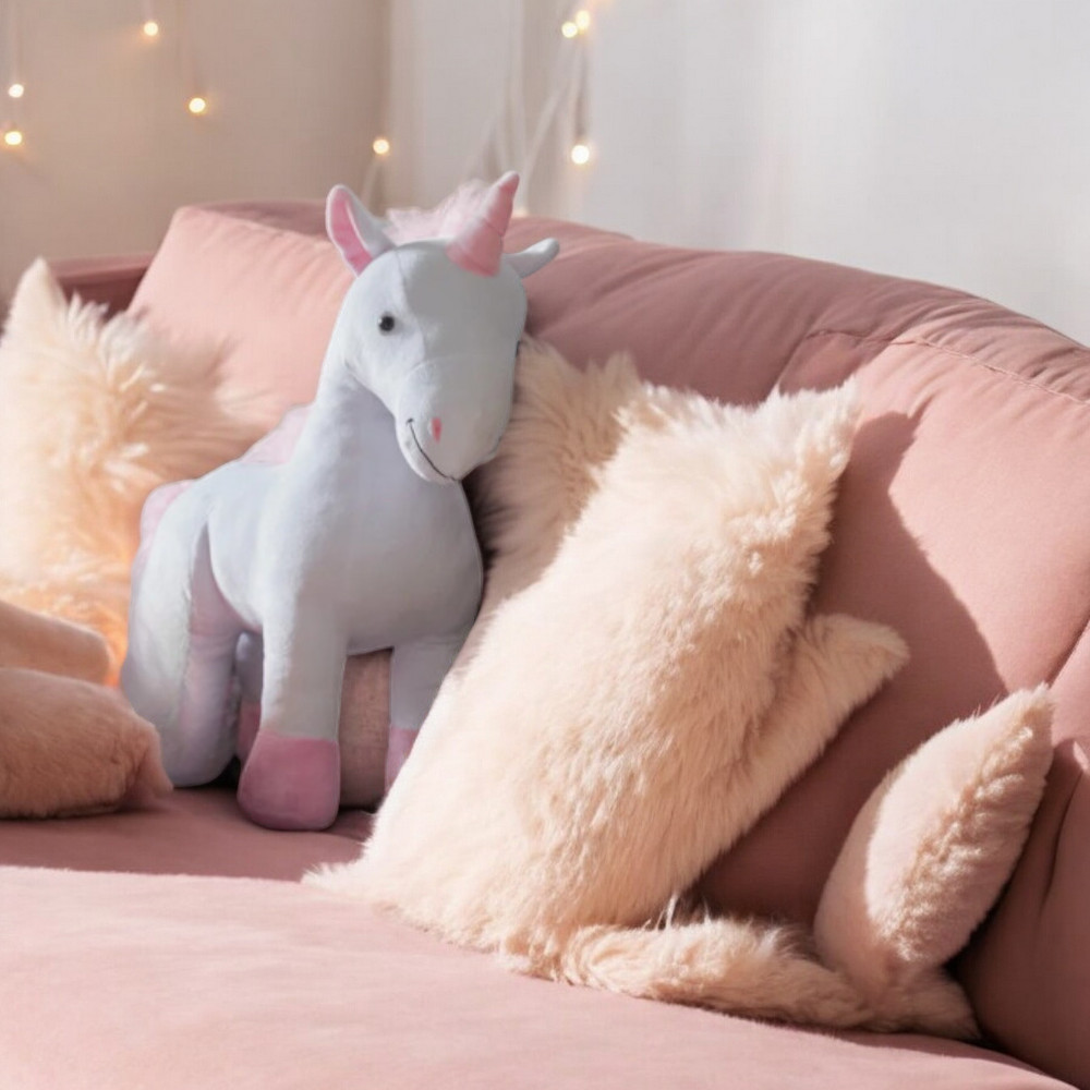 Playtive - Unicorn Stuffed Animal ,Perfect for Snuggling and Cuddling Playtive - Unicorn Stuffed Animal ,Perfect for Snuggling and Cuddling