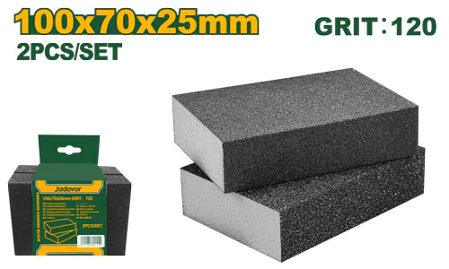 100×70×25mm P120 Foam Sanding Block – Medium Grit Sponge for Precision Finishing 100×70×25mm P120 Foam Sanding Block – Medium Grit Sponge for Precision Finishing