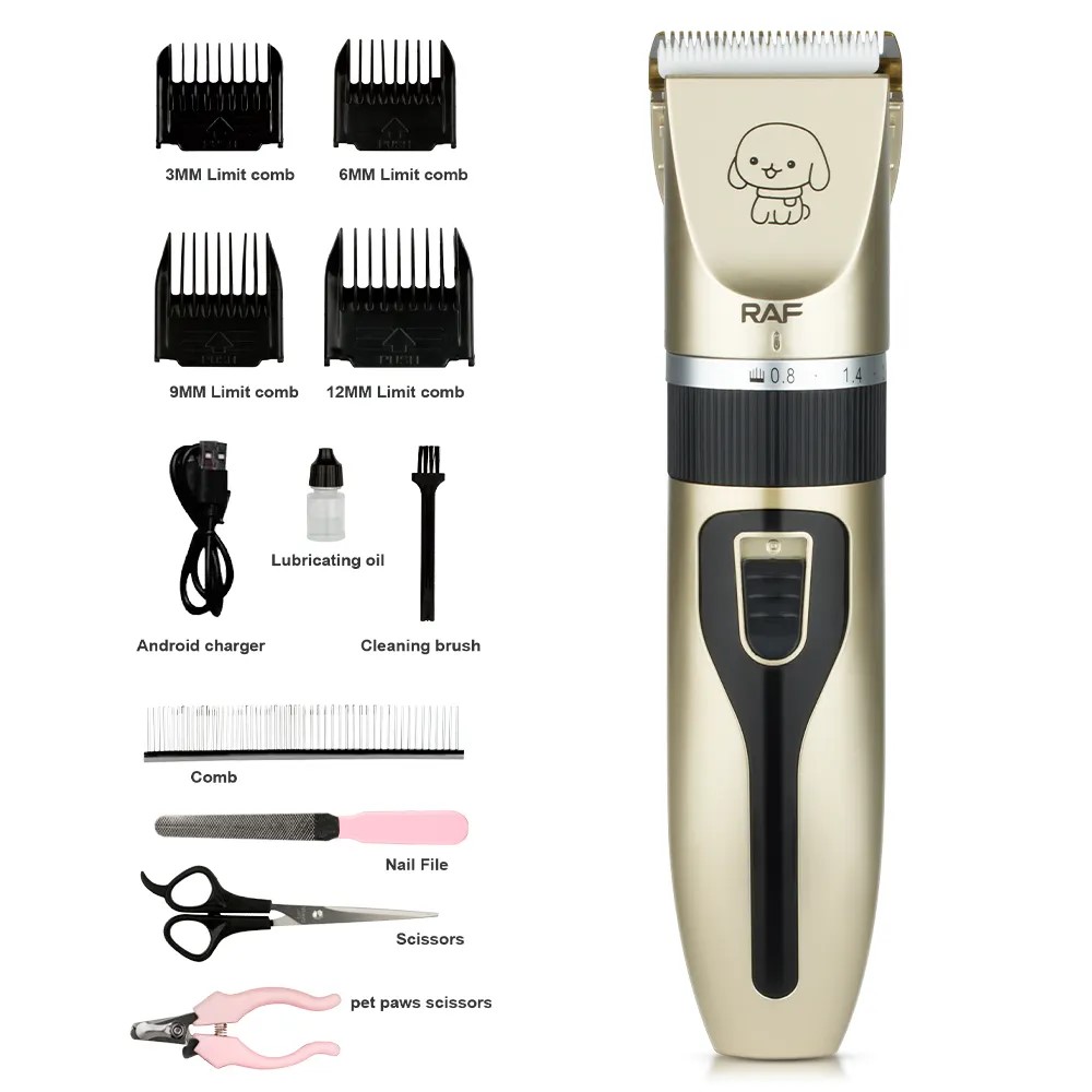 RAF Rechargeable Pet Grooming Clipper