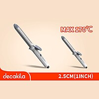 Decakila- Curling tong 35W 170C, ceramic coating plates, PTC heating element Decakila- Curling tong 35W 170C, ceramic coating plates, PTC heating element