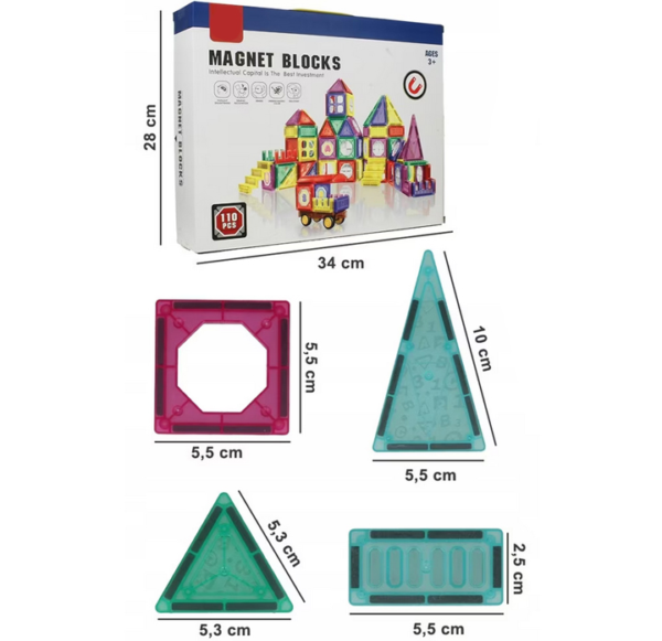 Window Magnetic Film (Castle) 6333-2 – 110 PCS Magnetic Castle Building Set for Kids | Colorful Educational Construction Toy with Transparent Tiles & Castle Windows | Durable Plastic | Ages 3+ Window Magnetic Film (Castle) 6333-2 – 110 PCS Magnetic Castle Building Set for Kids | Colorful Educational Construction Toy with Transparent Tiles & Castle Windows | Durable Plastic | Ages 3+