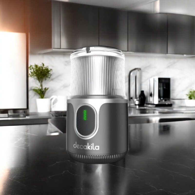 Decakila Cordless Coffee Grinder with 40g Capacity, Safe Lid Design and 2000mAh Battery (KMCF022B) Decakila Cordless Coffee Grinder with 40g Capacity, Safe Lid Design and 2000mAh Battery (KMCF022B)