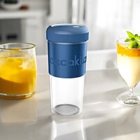Decakila Portable Blender for Shakes and Smoothies Non-Slip Handshake Design 7,4V - blue Decakila Portable Blender for Shakes and Smoothies Non-Slip Handshake Design 7,4V - blue