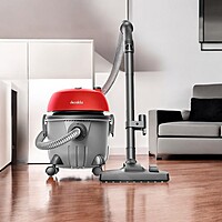 Decakila Vacuum Cleaner with 220-240V 50-60Hz, 1200W, 15L tank capacity, 19kPa vacuum, ≤80dB(A) noise and 2.3m power cord (CEVC004B) Decakila Vacuum Cleaner with 220-240V 50-60Hz, 1200W, 15L tank capacity, 19kPa vacuum, ≤80dB(A) noise and 2.3m power cord (CEVC004B)