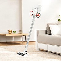 Decakila Cordless Vacuum Cleaner with 140W Motor, HEPA Filter, 0.8L Capacity and 4.5 hours Charging time (CUCV001W) Decakila Cordless Vacuum Cleaner with 140W Motor, HEPA Filter, 0.8L Capacity and 4.5 hours Charging time (CUCV001W)