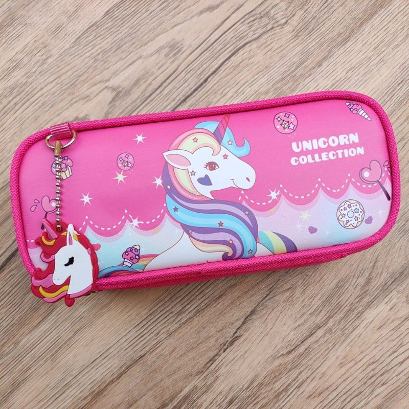 Unicorn Pencil Case – Colorful and Fun Kids’ Stationery Organizer with Zipper Closure – Durable, Lightweight, and Spacious for Pens and Pencils