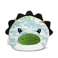 Smooshies Squad Camo-dino Stuffed Animal , Soft and Squishy , CUSHION , POLLOW Smooshies Squad Camo-dino Stuffed Animal , Soft and Squishy , CUSHION , POLLOW